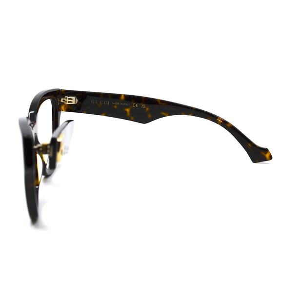 NEW GUCCI GG1424O 006 HAVANA AUTHENTIC EYEGLASSES FRAME - Picture 9 of 15